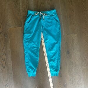 Women’s Teal Jogger Pants with Drawstring Waist